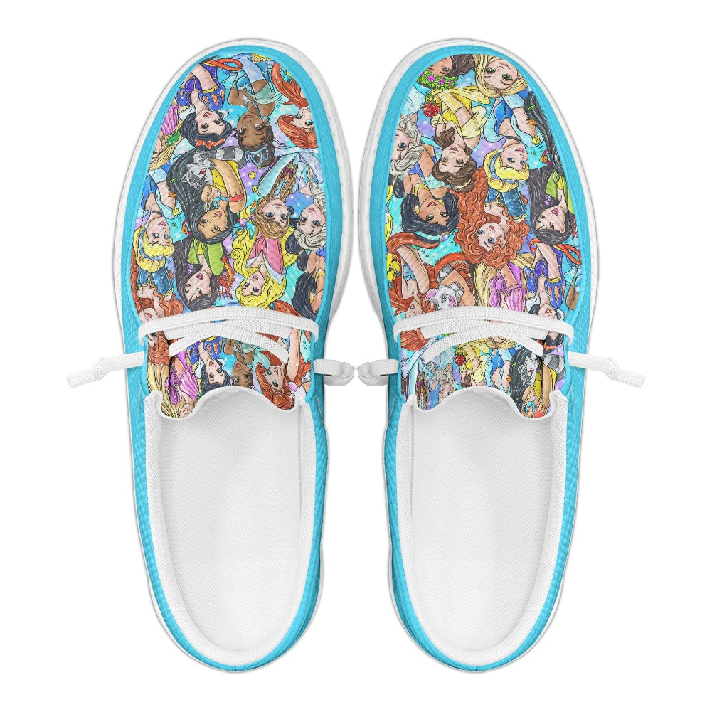 Princess Sketch MESH DUDE SHOES