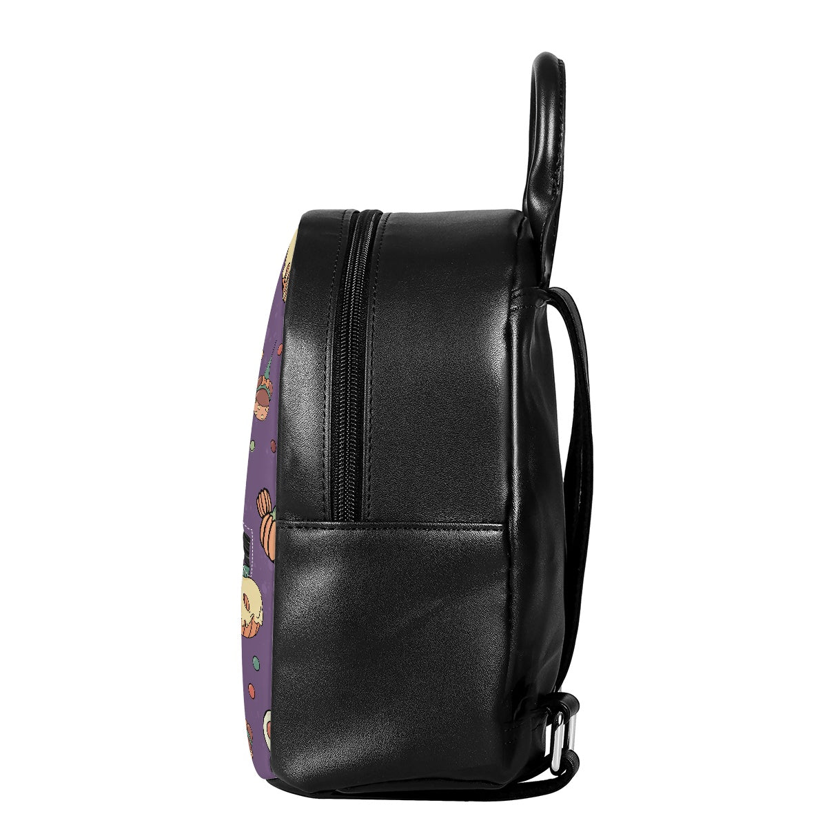 Boho Halloween Purple Small Backpack