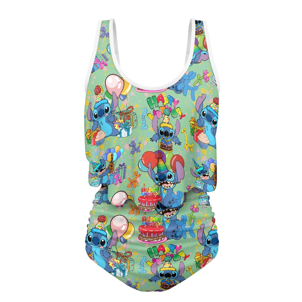 Birthday Alien Bikini swimsuit