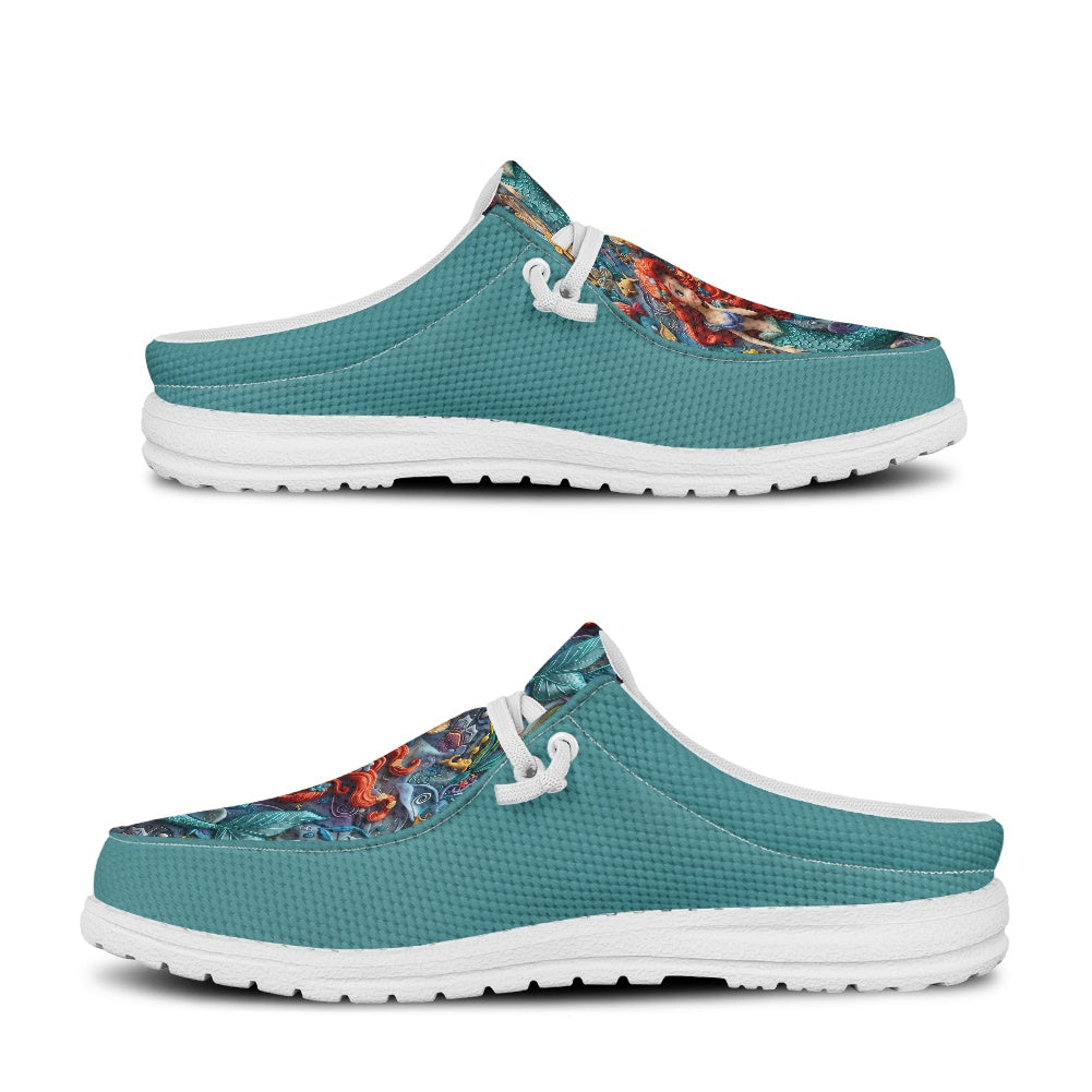 Mermaid Princess MESH DUDE SHOES