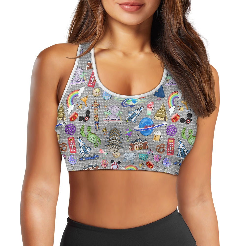 World Showcase Women's Sports Vest