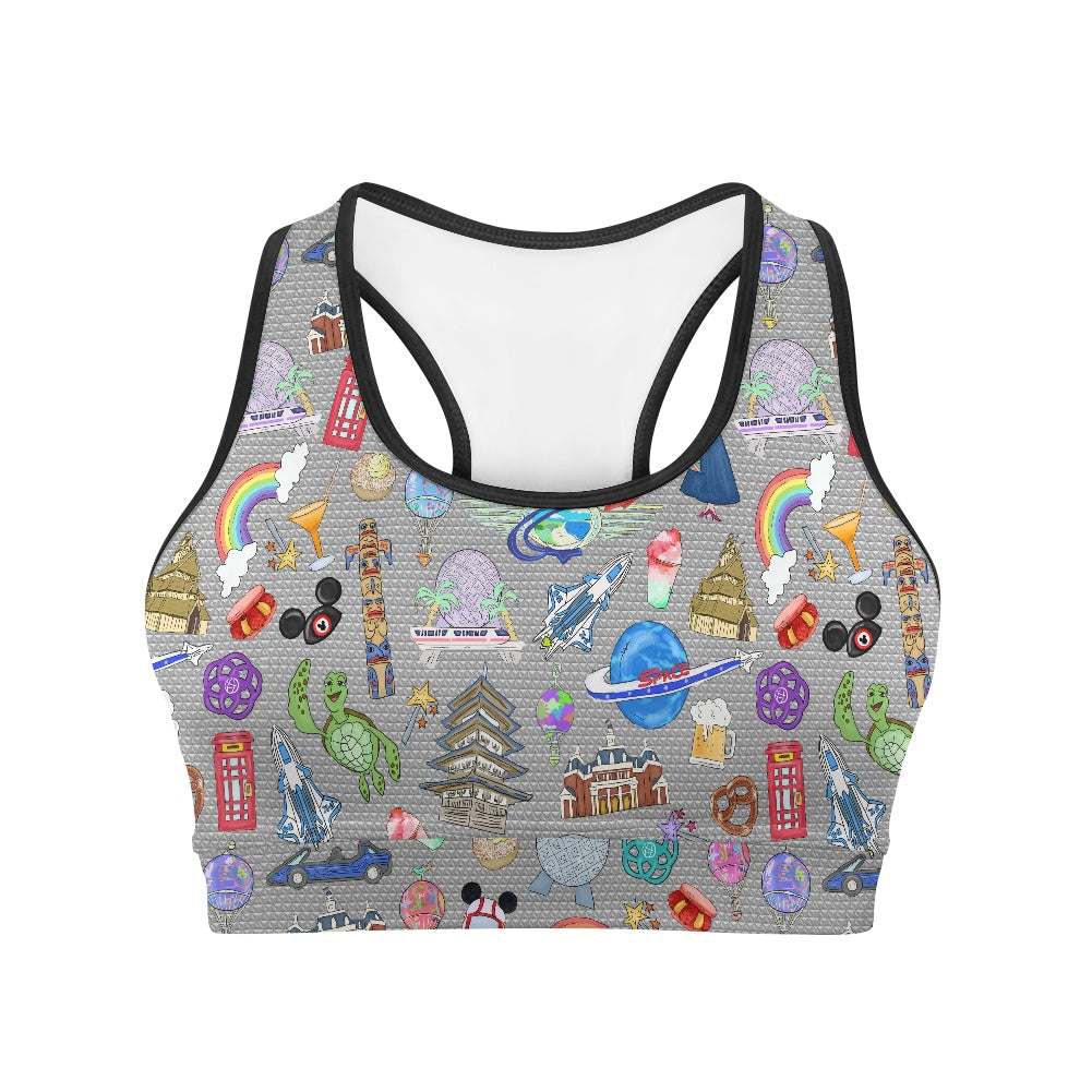 World Showcase Women's Sports Vest