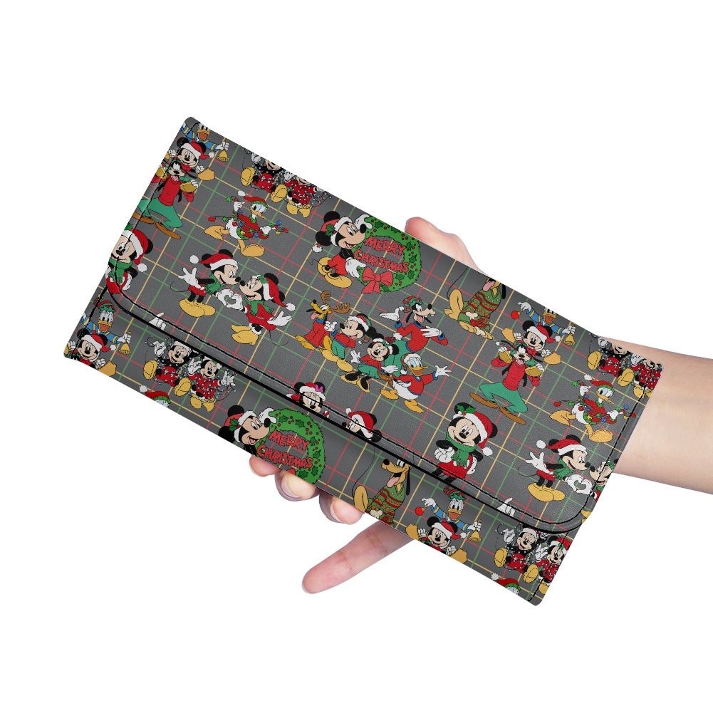 Christmas Buddies Long Folding Wallet