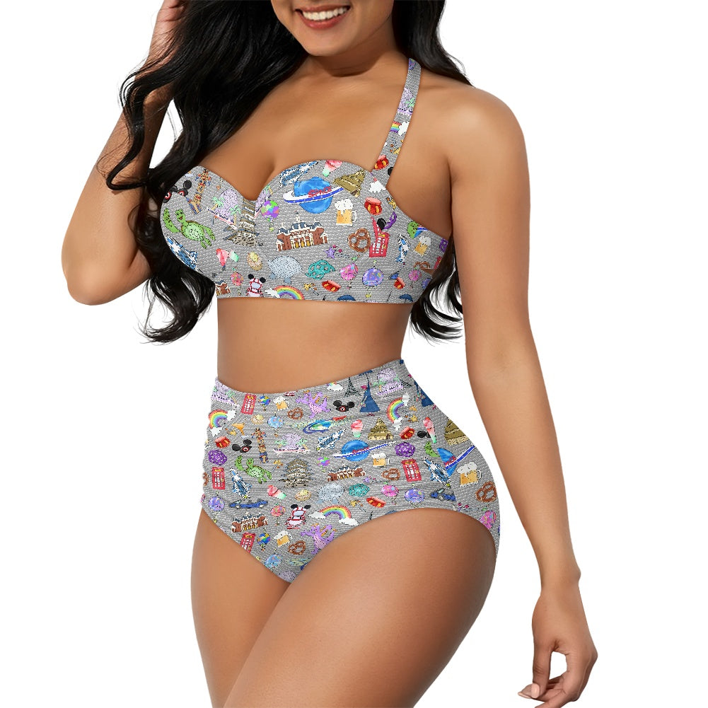 World Showcase Two-piece Swimsuit