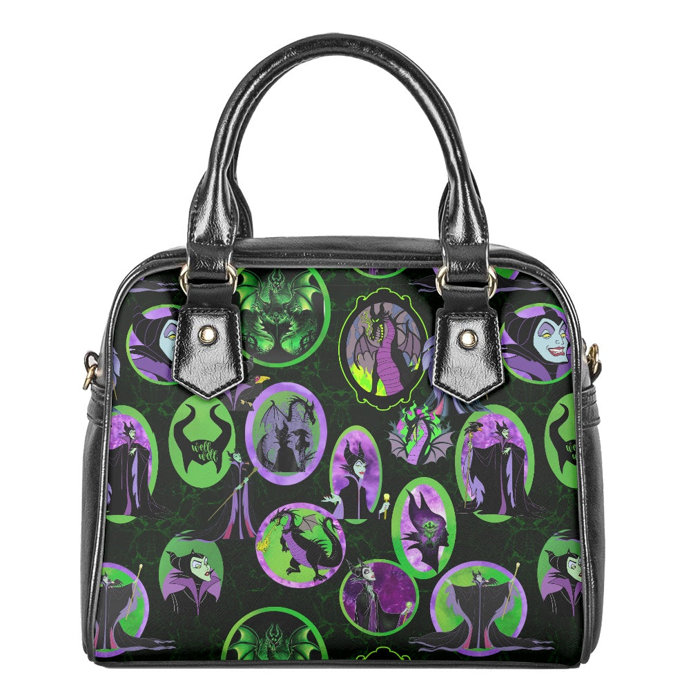 Evil Fairy Flames Bowler Bag