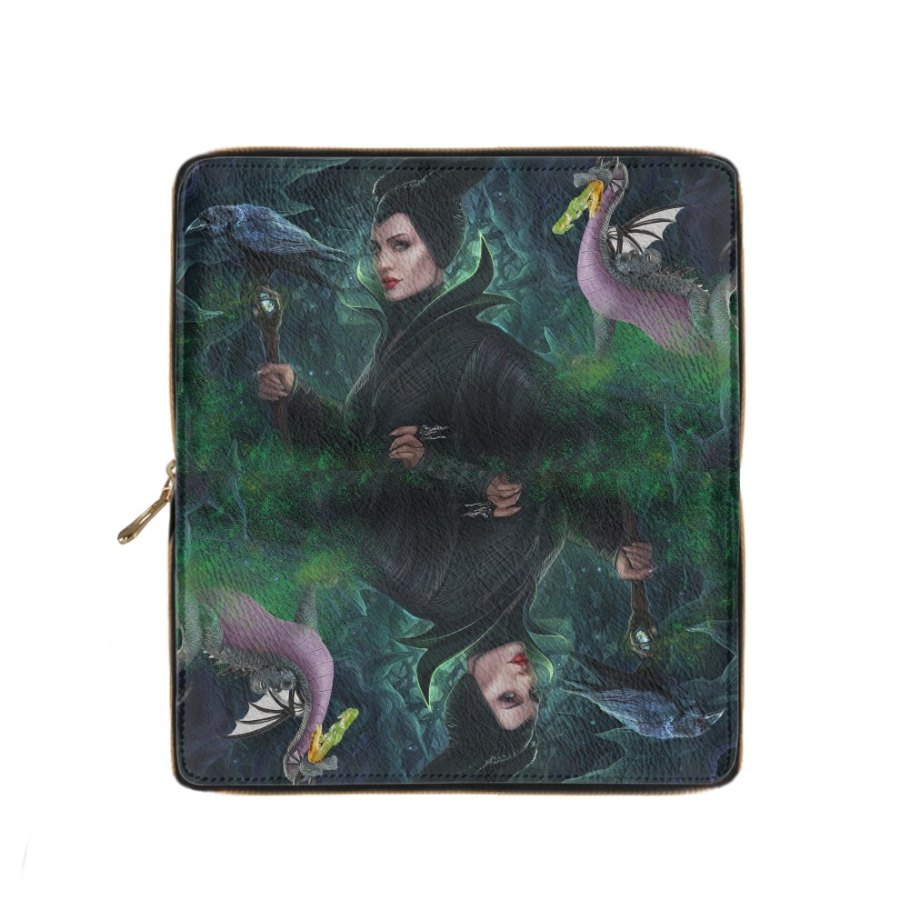 Evil Fairy Mist PU wallet (nylon zipper)