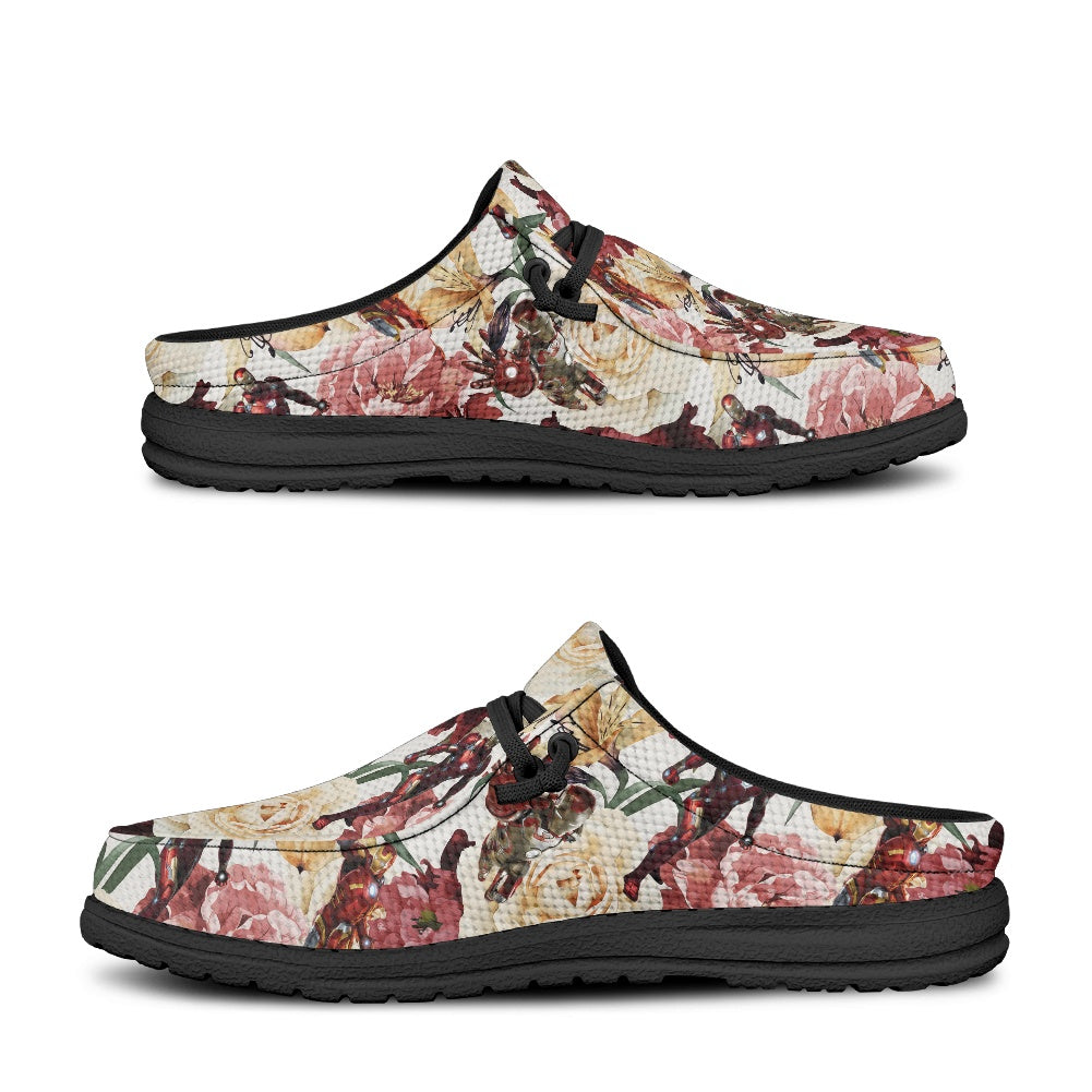 Floral Iron MESH DUDE SHOES