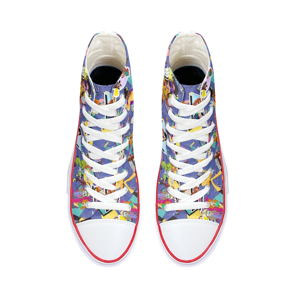 Powerline High Top Canvas Shoes