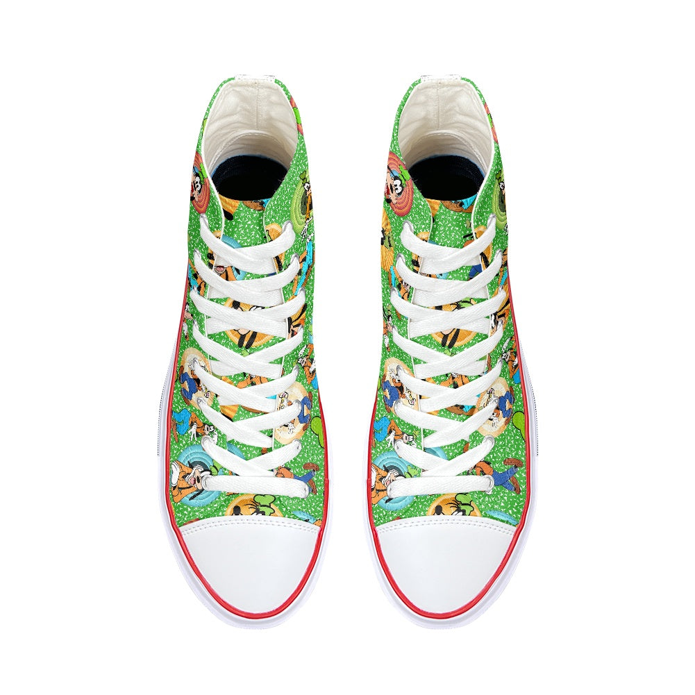 Gawrsh! High Top Canvas Shoes