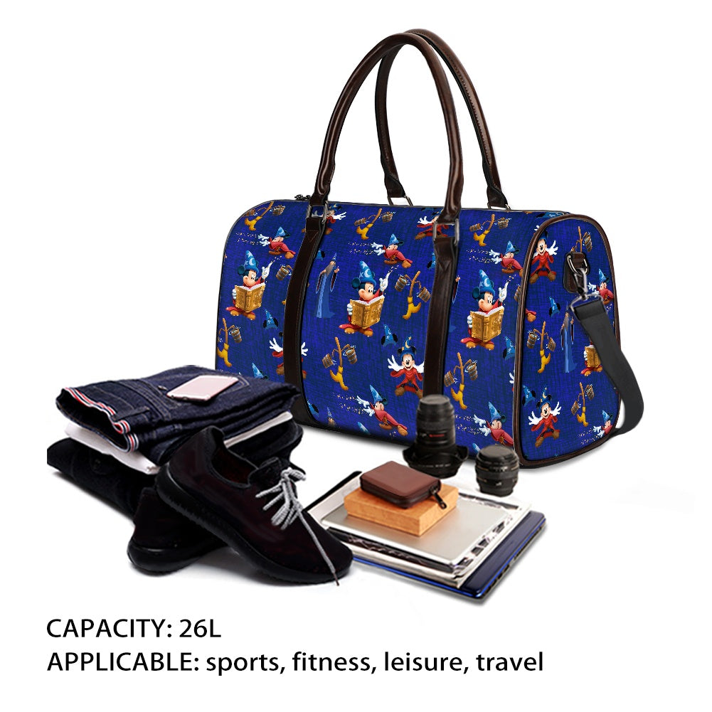 Mouse Sorcerer Travel Handbag