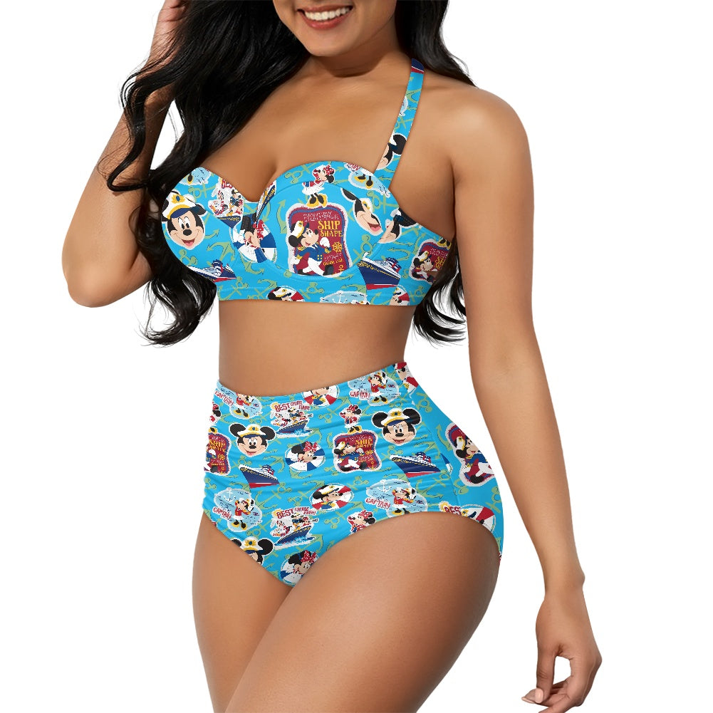 Cruise Mouse Two-piece Swimsuit