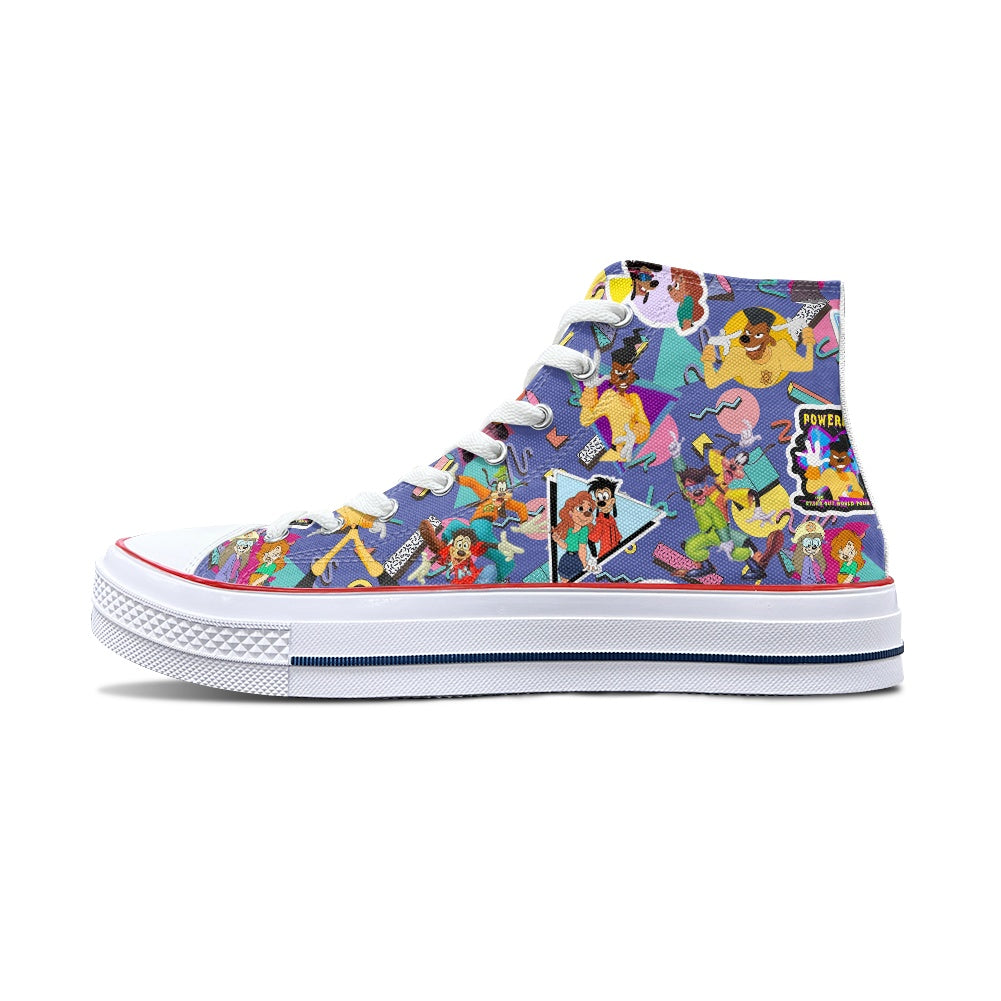 Powerline High Top Canvas Shoes