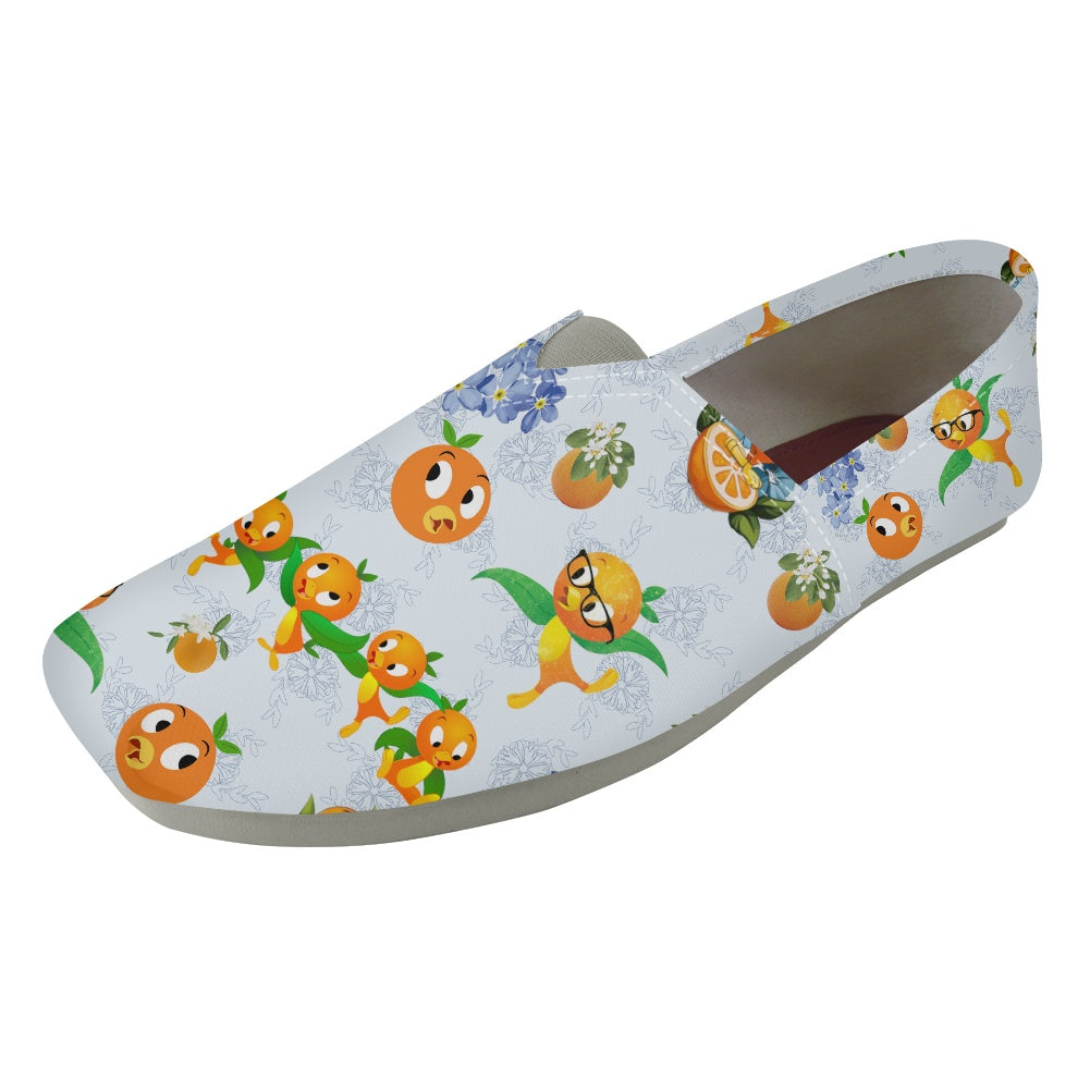 Classic Orange Bird Slip On Toms