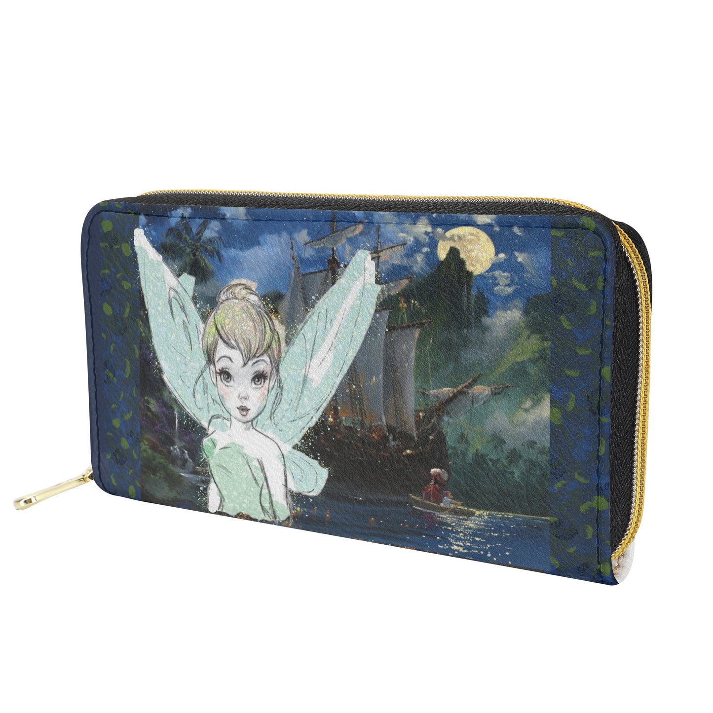 Tink Fairy PU wallet (nylon zipper)