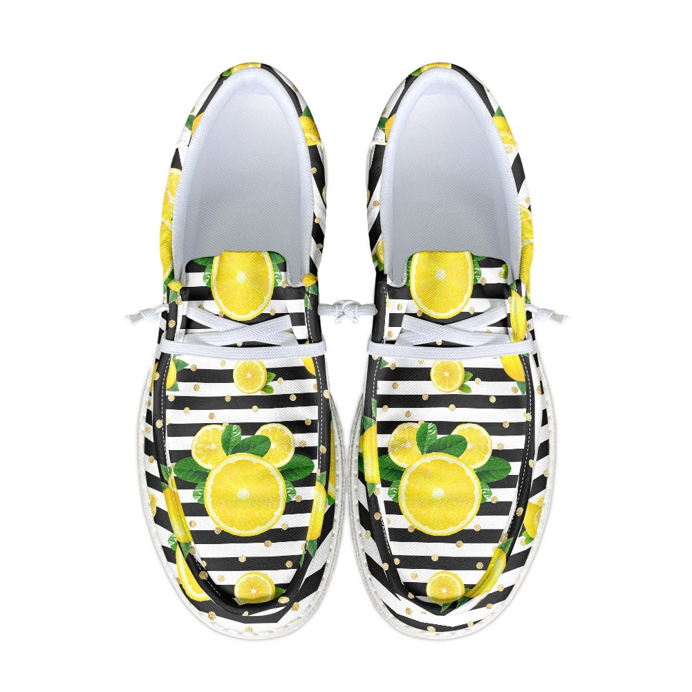 Lemon Squeezie dude shoes