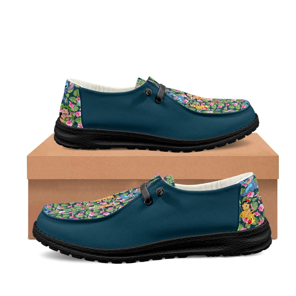 Hawaiian Alien Men's Lace Up Loafers