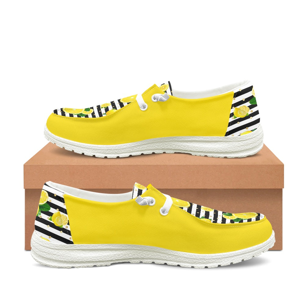 Lemon Squeezie Men's Lace Up Loafers