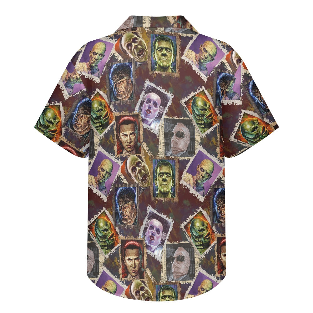 Movie Monsters Hawaiian shirt