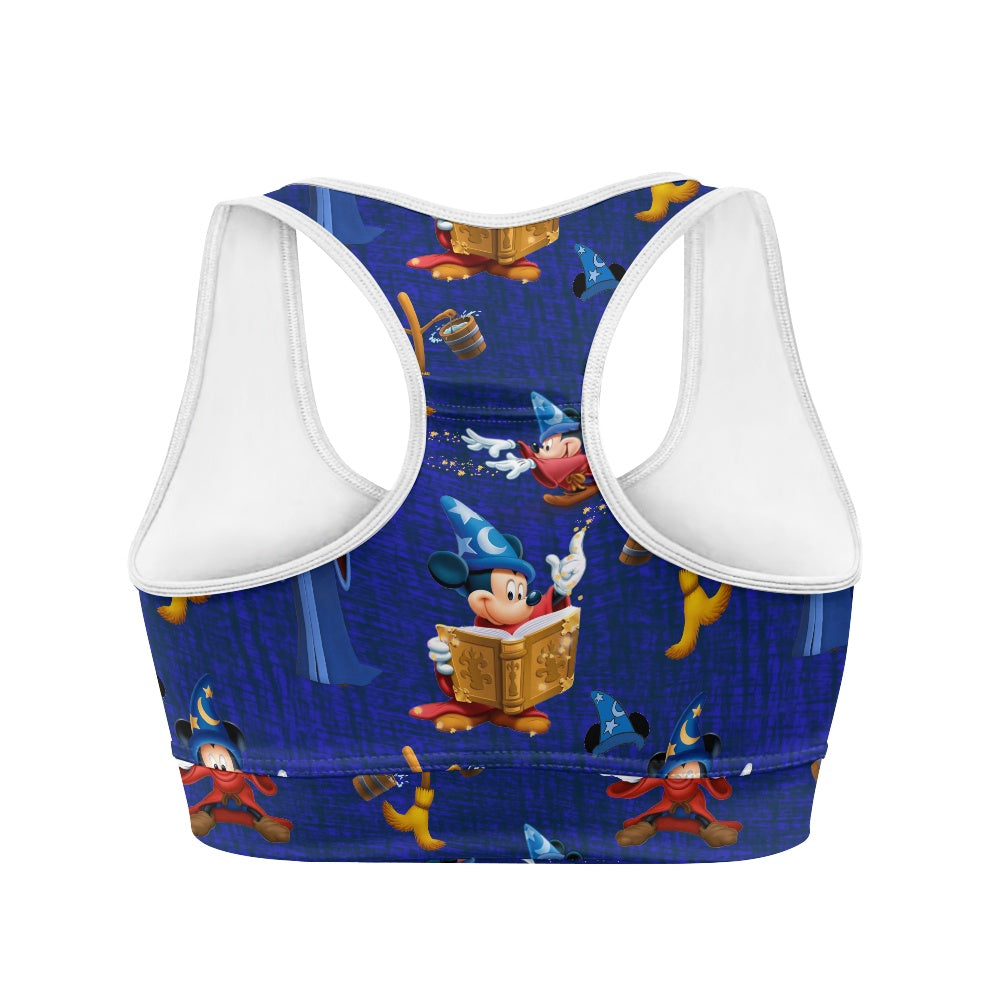 Mouse Sorcerer Women's Sports Vest