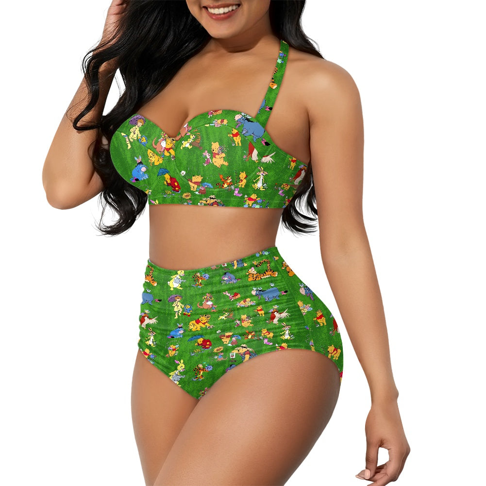 Spring Winnie Two-piece Swimsuit