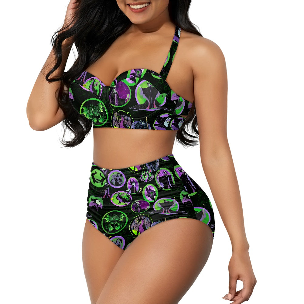 Evil Fairy Flames Two-piece Swimsuit