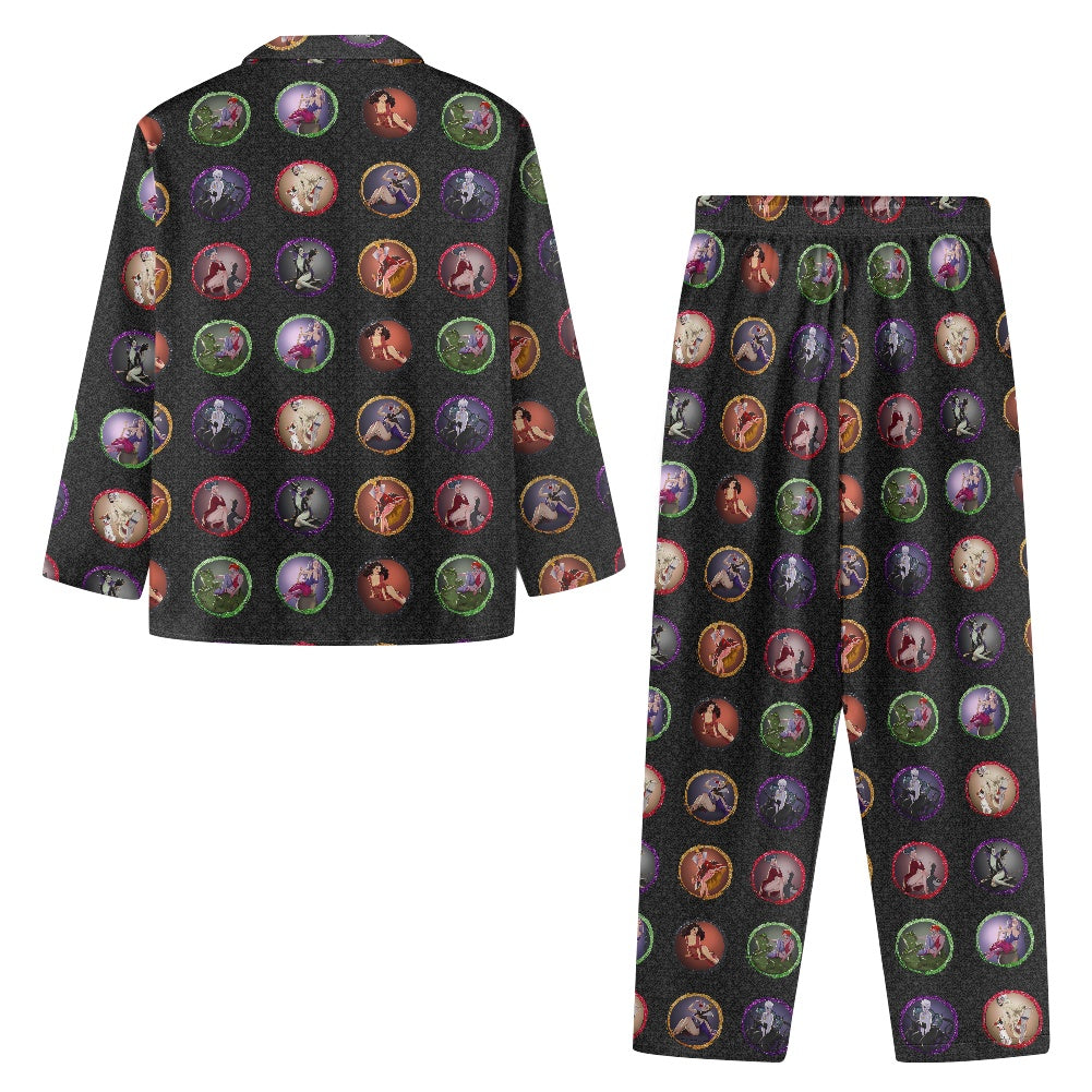 Villain Babes Pajamas (button)