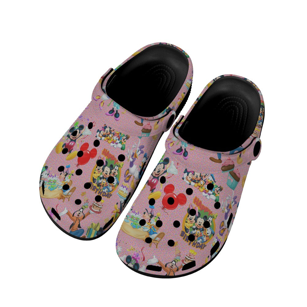 Birthday Pals Crocs Black Sole