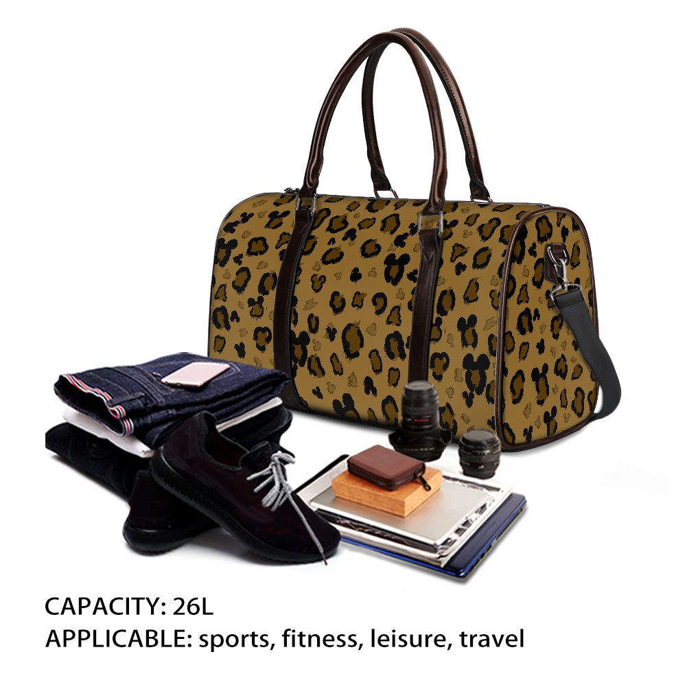 Cheetah Mouse Travel Handbag