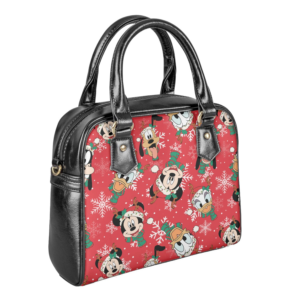 Christmas Friends Bowler Bag