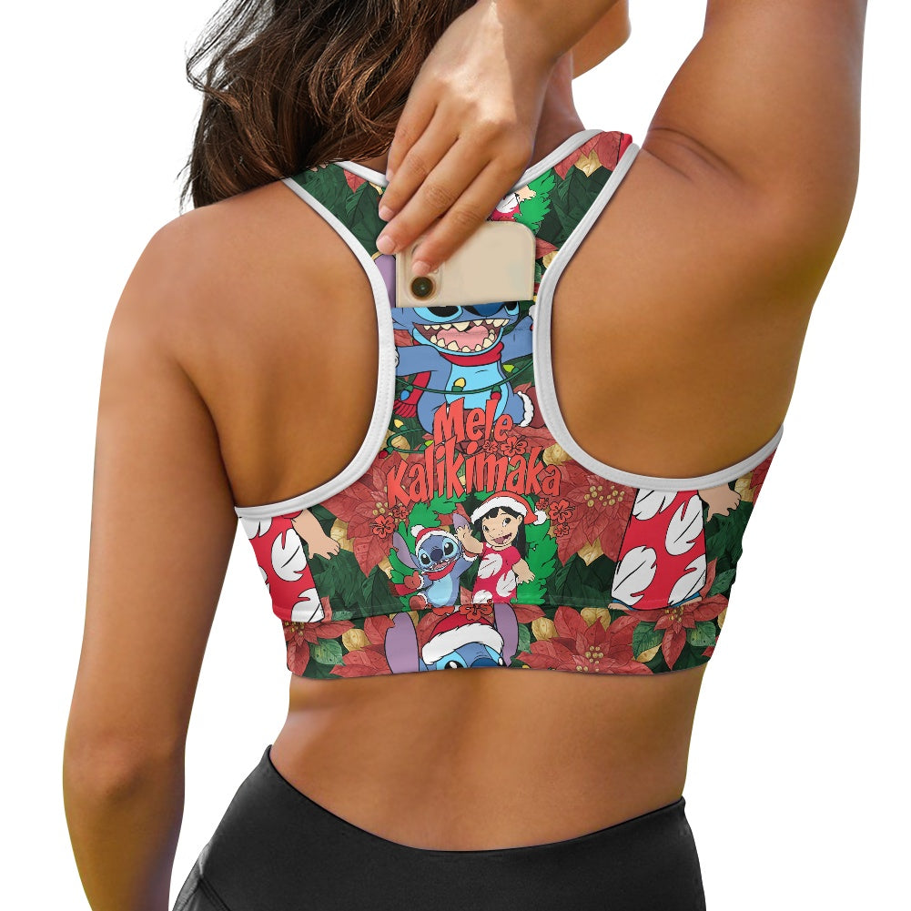 Hawaiian Christmas Women's Sports Vest