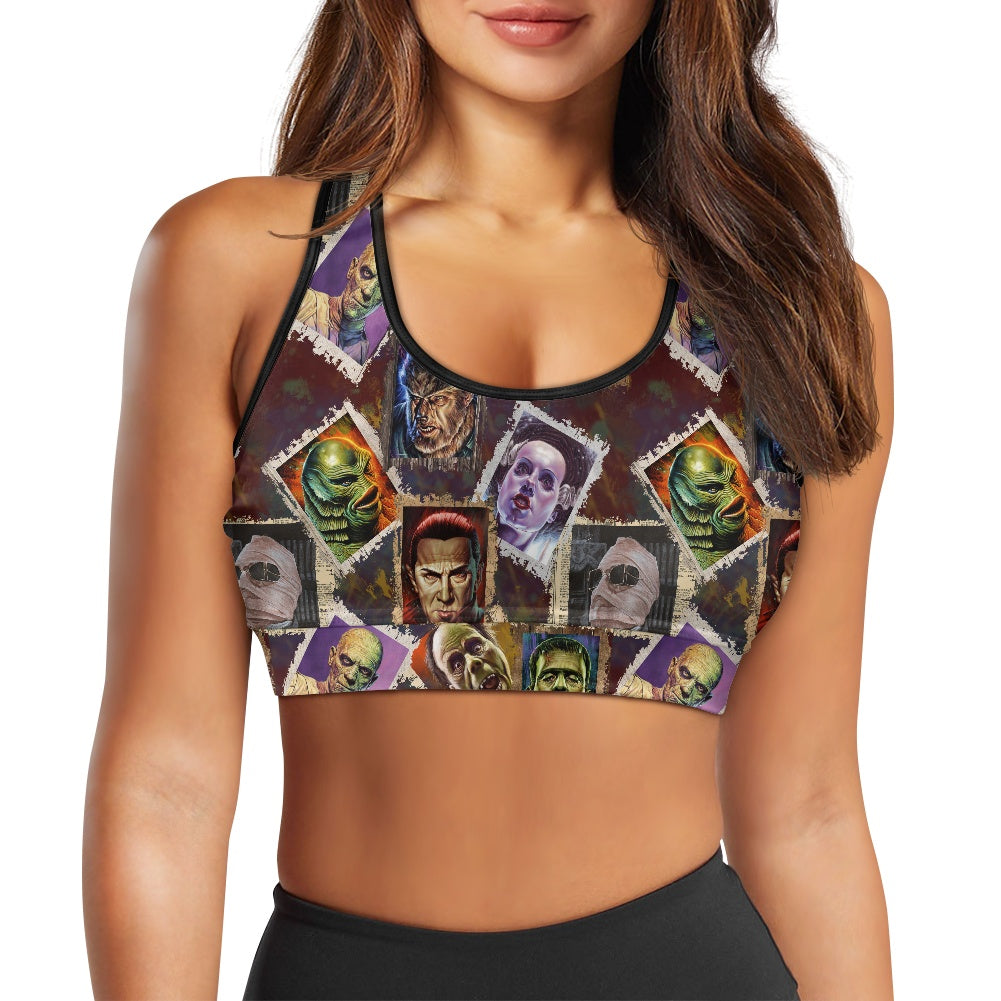 Movie Monsters Women's Sports Vest