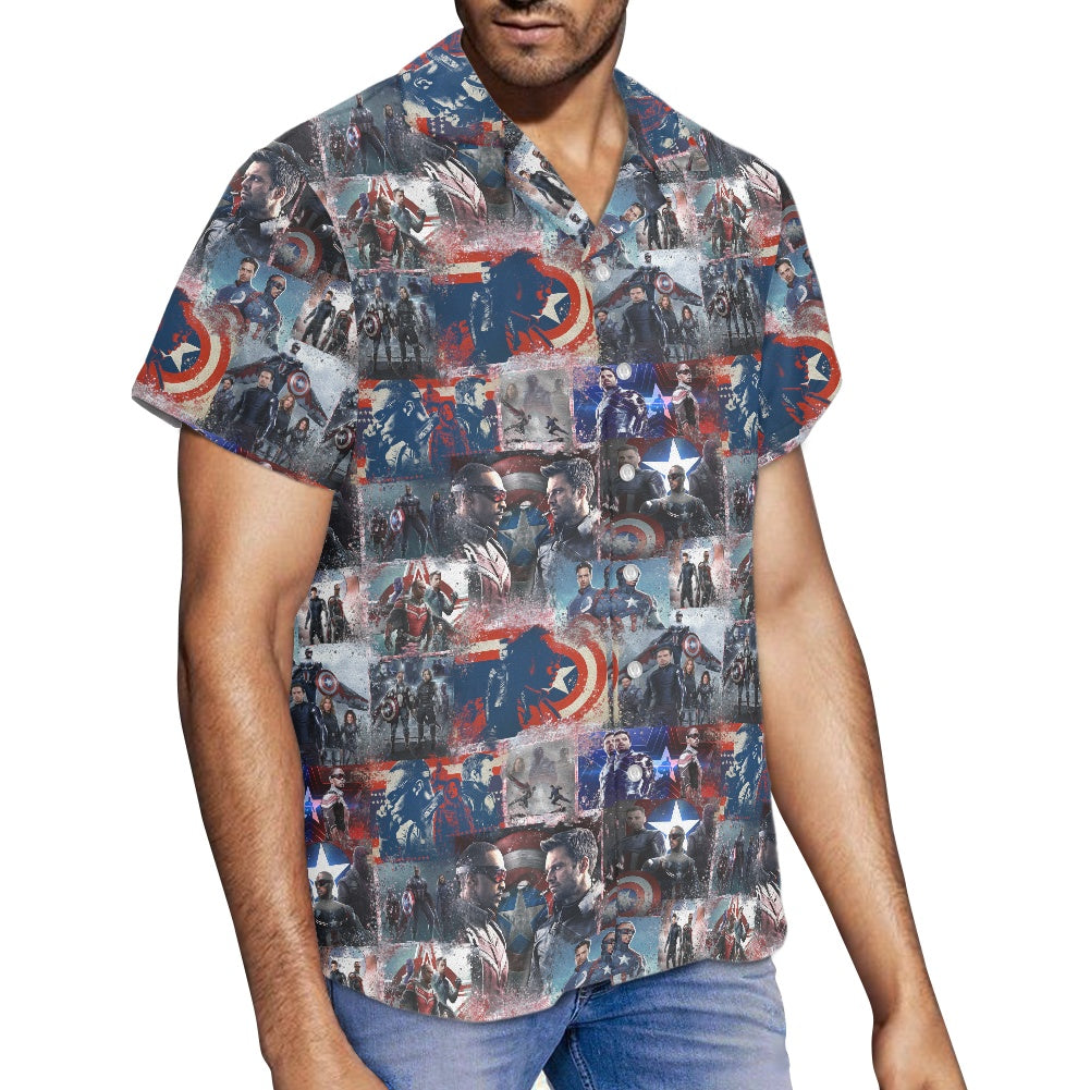 F and W Soldier Hawaiian shirt