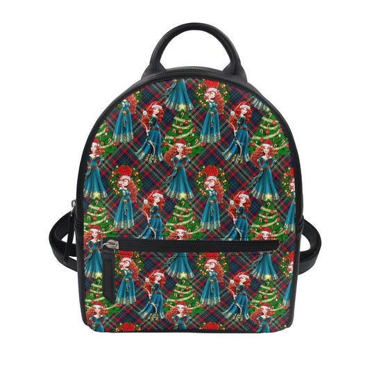 Scottish Christmas Small Backpack