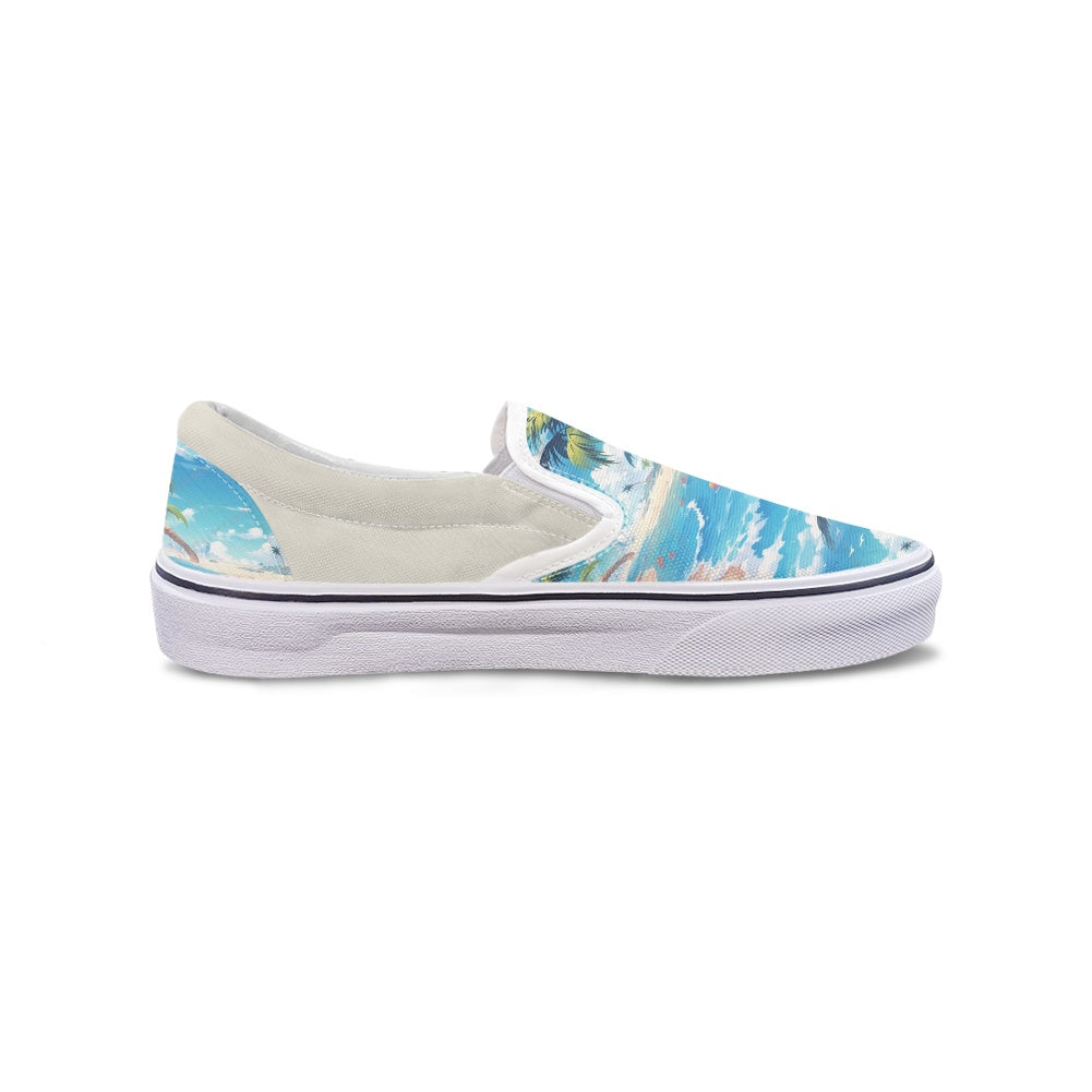 Beach Coast Pedal canvas shoes for Adult