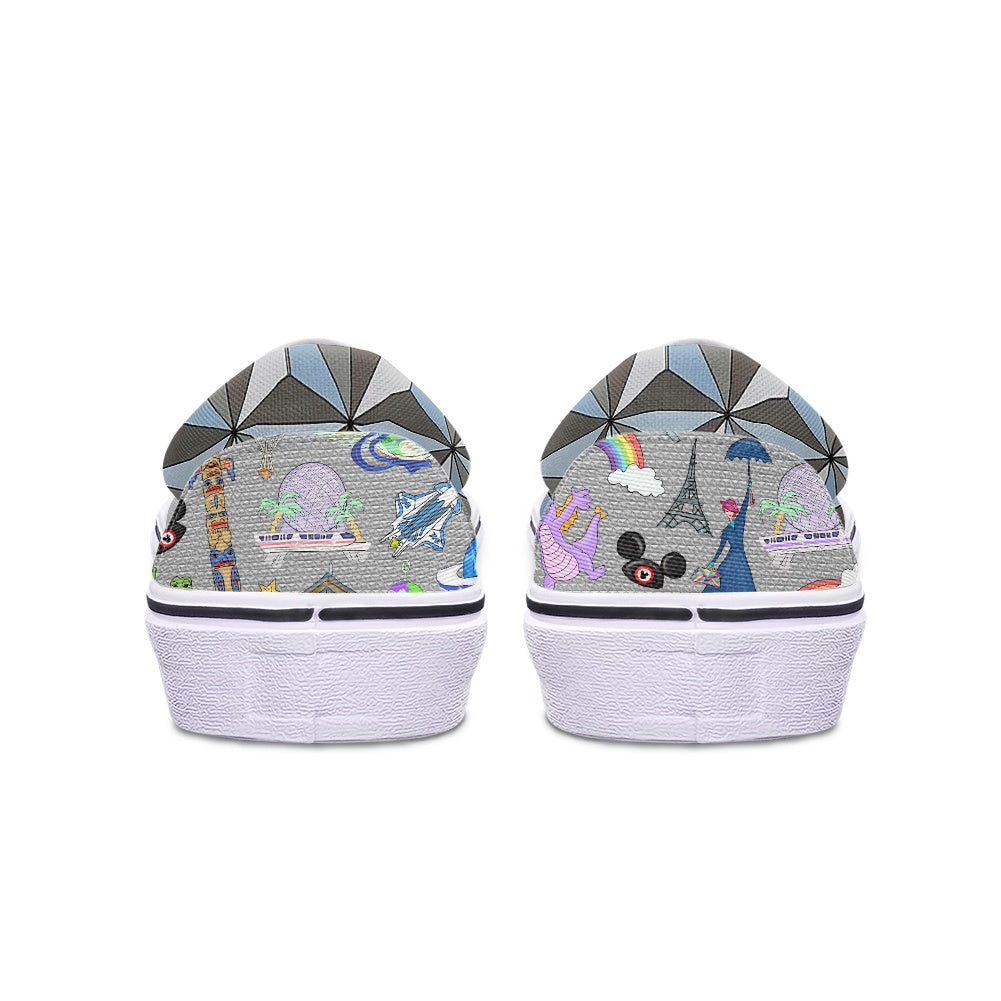 World Showcase Pedal canvas shoes for Adult