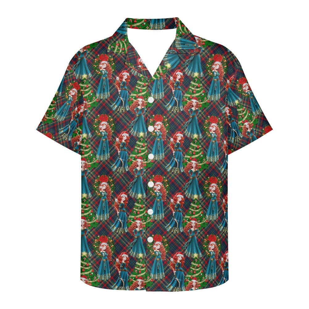 Scottish Christmas Hawaiian shirt