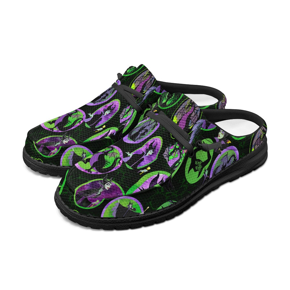 Evil Fairy Flames MESH DUDE SHOES