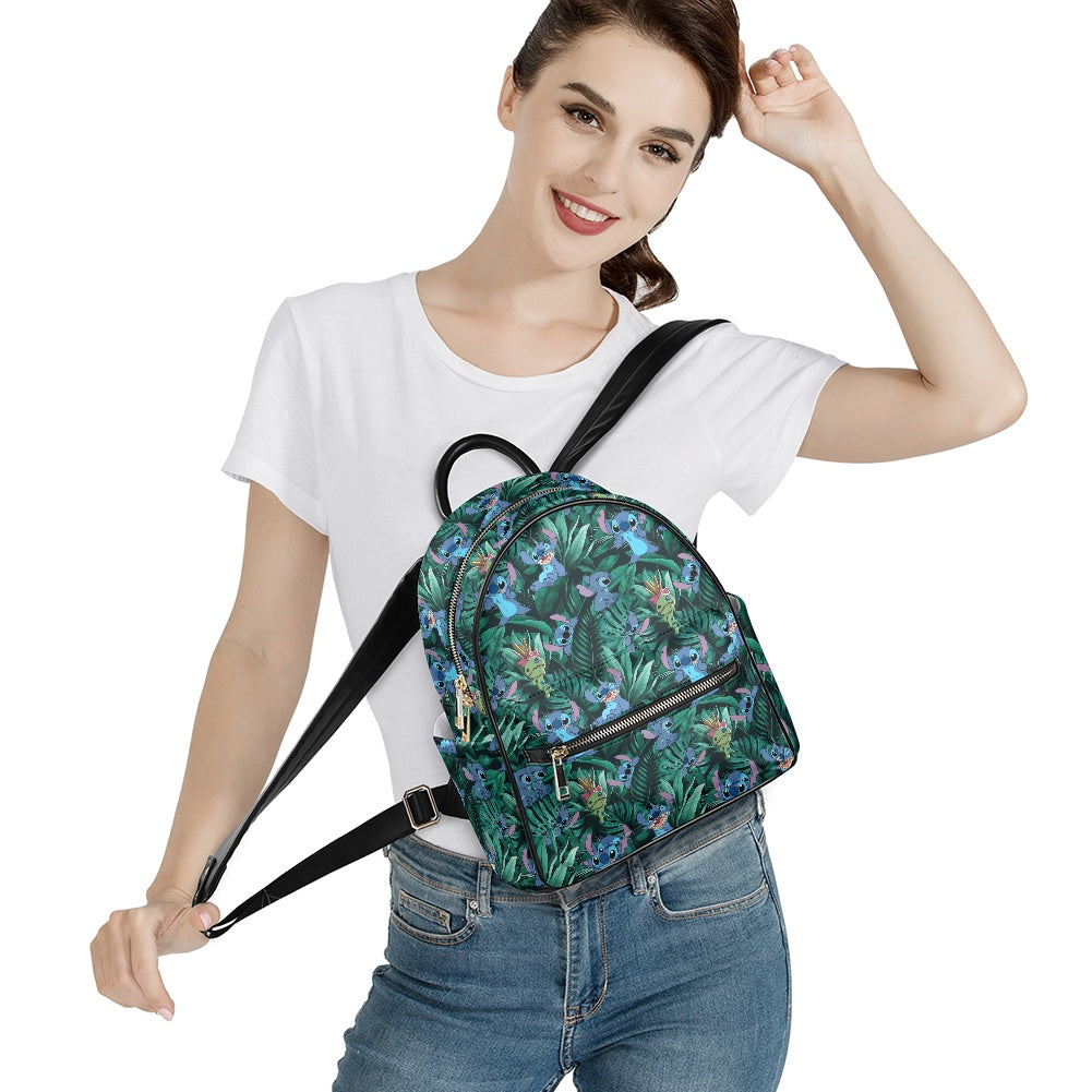 Tropical Alien Casual Backpack for women