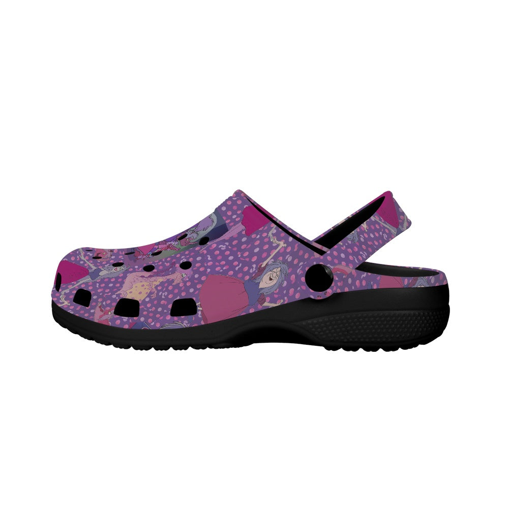 Mad Madam Adult Crocs Black Sole