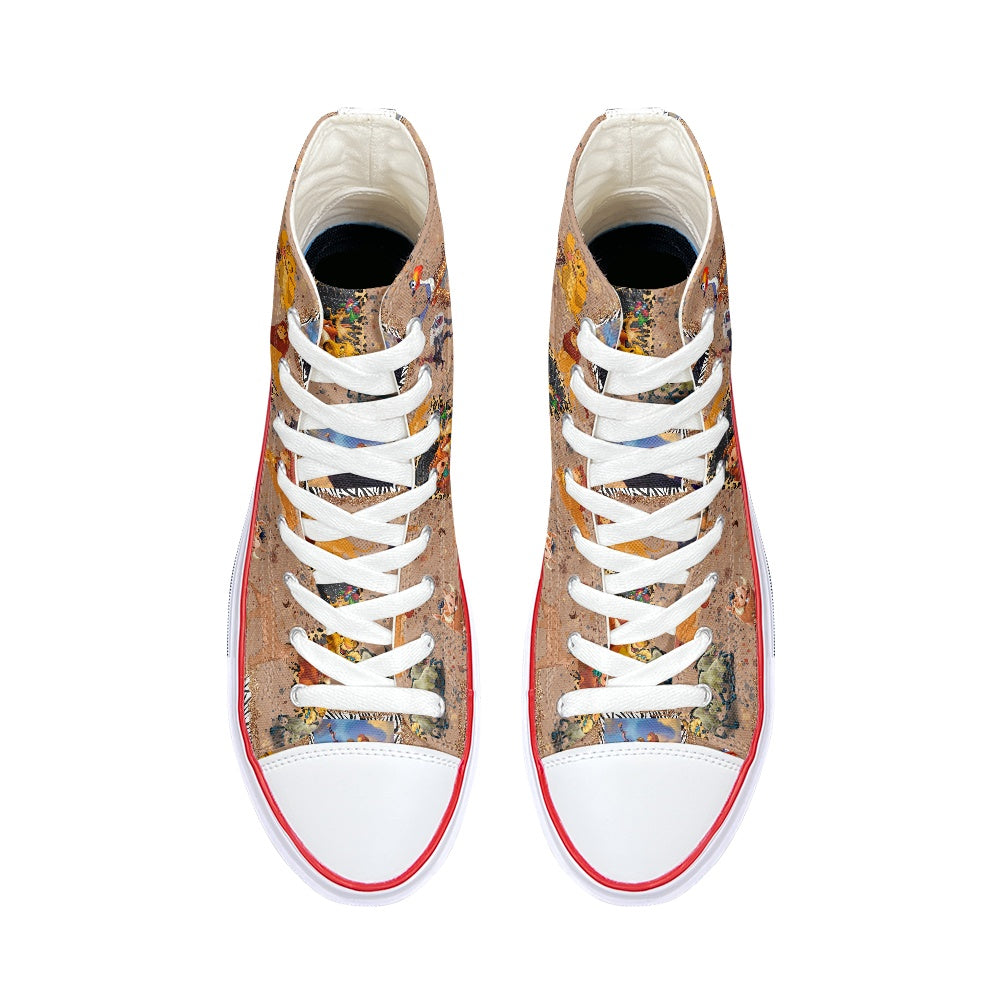 Pride Rock High Top Canvas Shoes