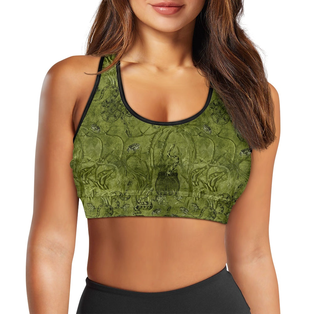 Green Swamp Women's Sports Vest