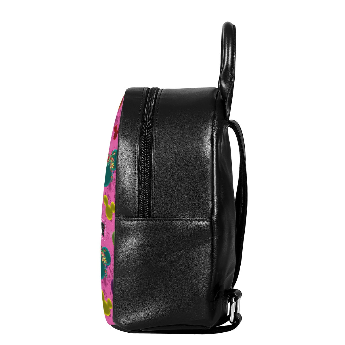 Neon Floral Ears Small Backpack