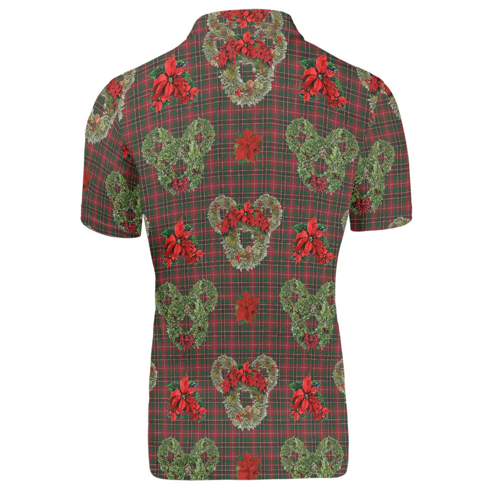 Christmas Wreaths Polo T-shirt