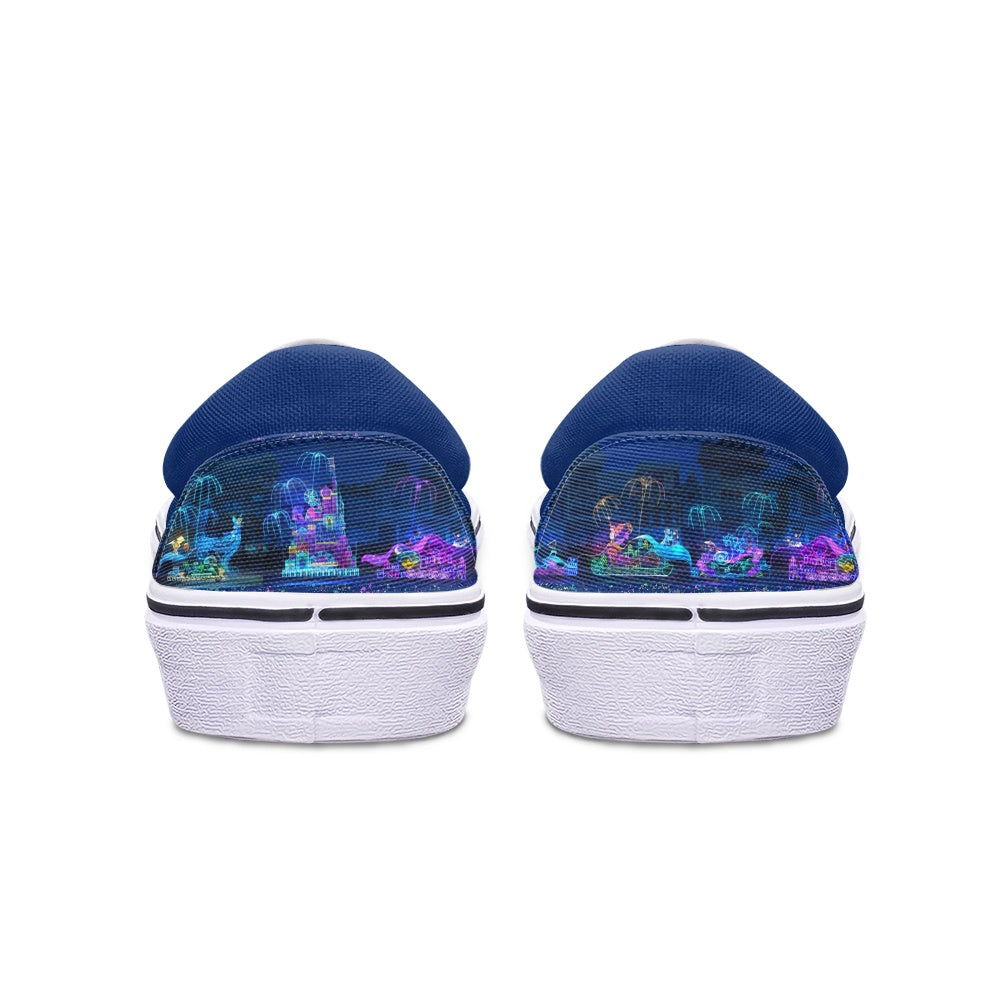 Electric Light Pedal canvas shoes for Adult