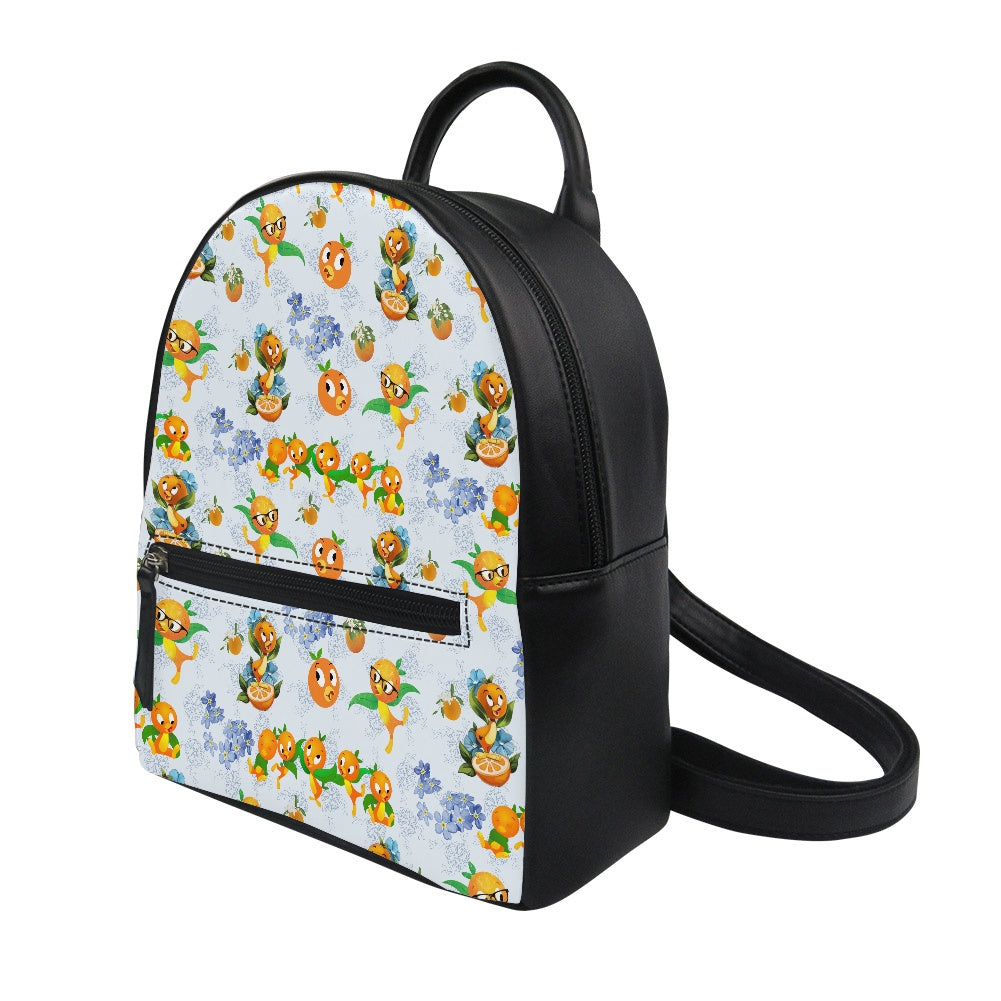 Classic Orange Bird Small Backpack