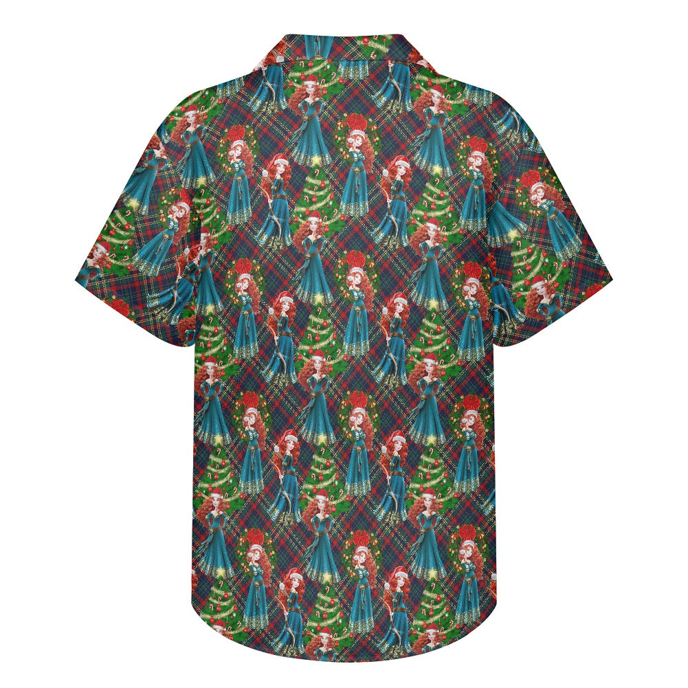 Scottish Christmas Hawaiian shirt