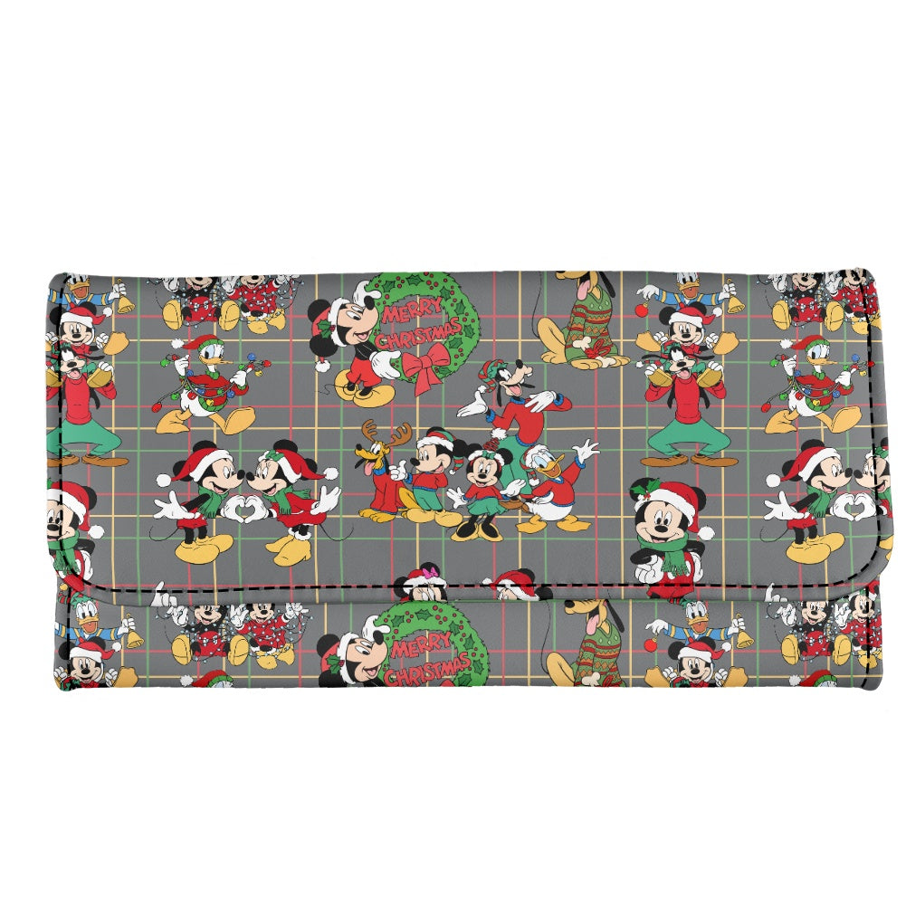 Christmas Buddies Long Folding Wallet