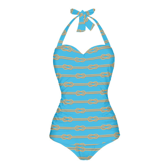 Knot Your Way Strappy one piece