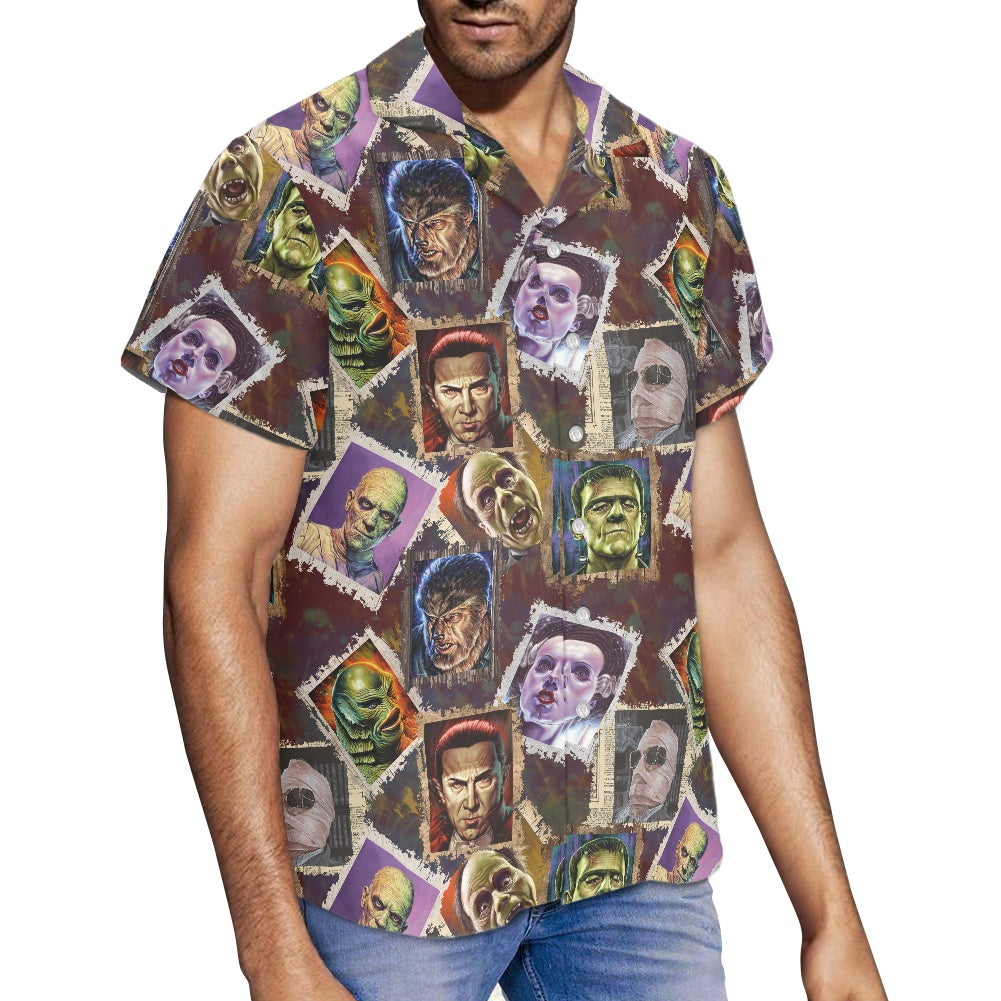 Movie Monsters Hawaiian shirt