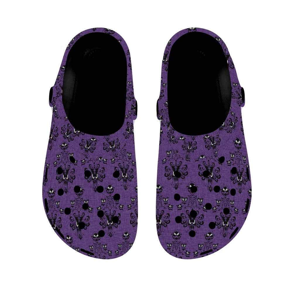 HM Wallpaper Adult Crocs Black Sole